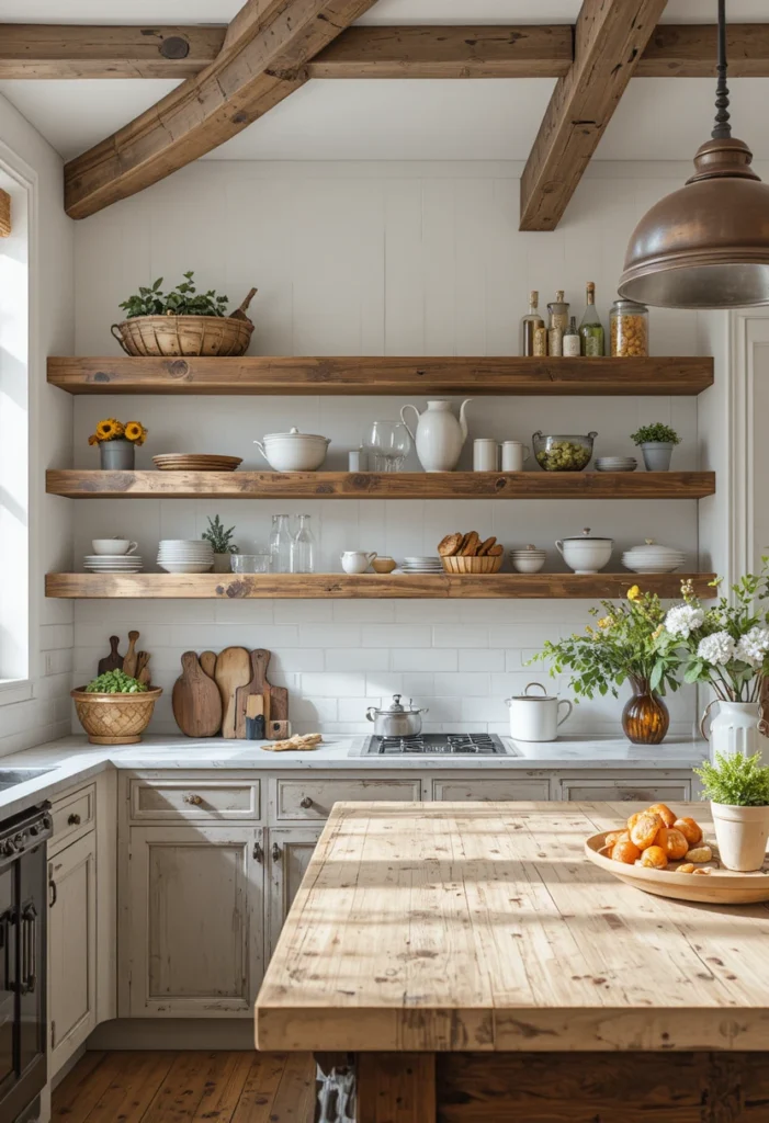 Reclaimed and Distressed Wood Accents