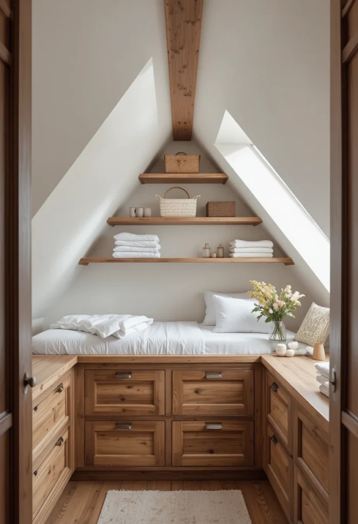 Storage-First Solutions for Sloped Walls