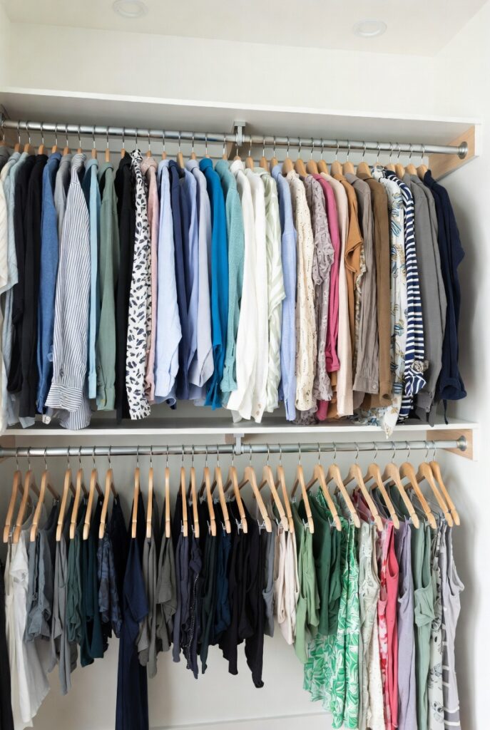 Stack Double Hanging Rods