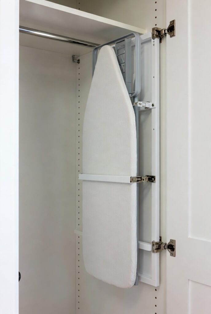 Add a Fold-Down or Wall-Mounted Ironing Station
