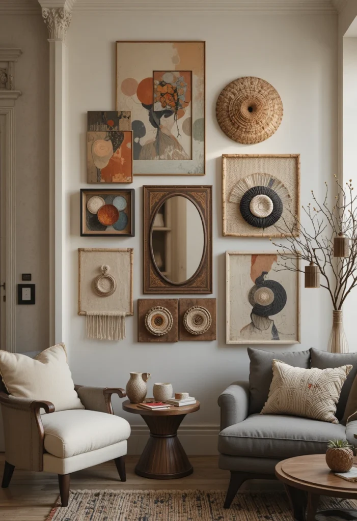 The Mixed-Media Wall