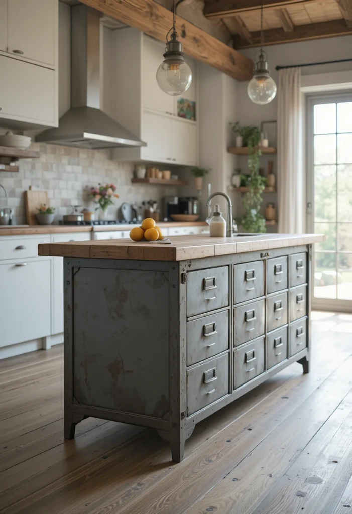 Turn a Filing Cabinet Into a Kitchen Island Base