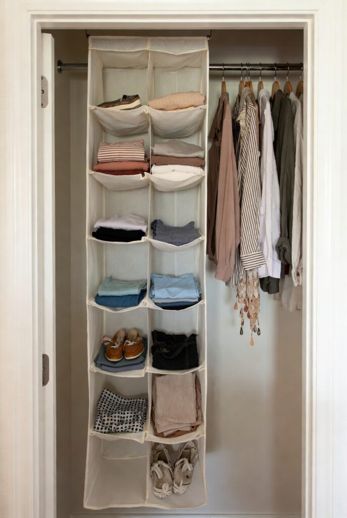 A Hanging Closet Organizer