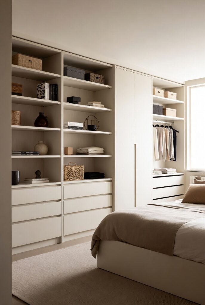 Keep Storage Clutter-Free and Built-In
