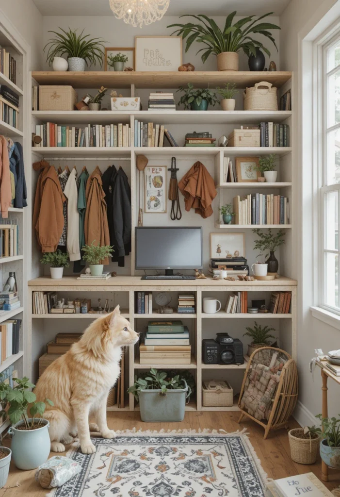 Dedicate a Home for Everything, Including Pet and Hobby Items