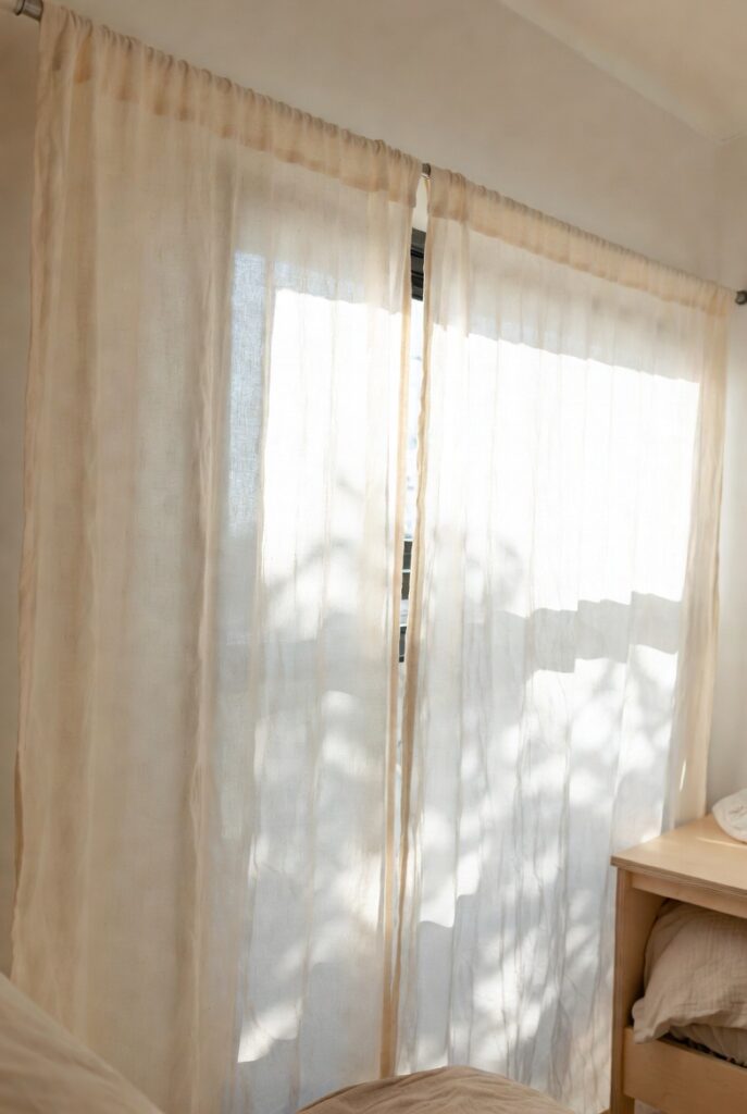 Keep Window Treatments Light and Airy