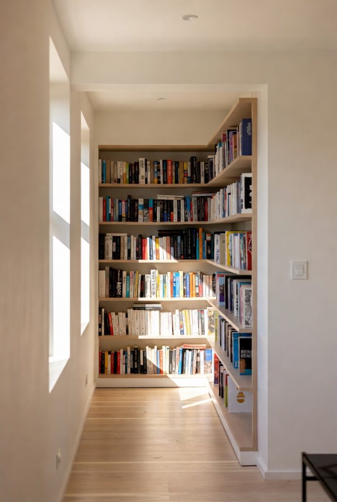 Low Bookcase Room Divider