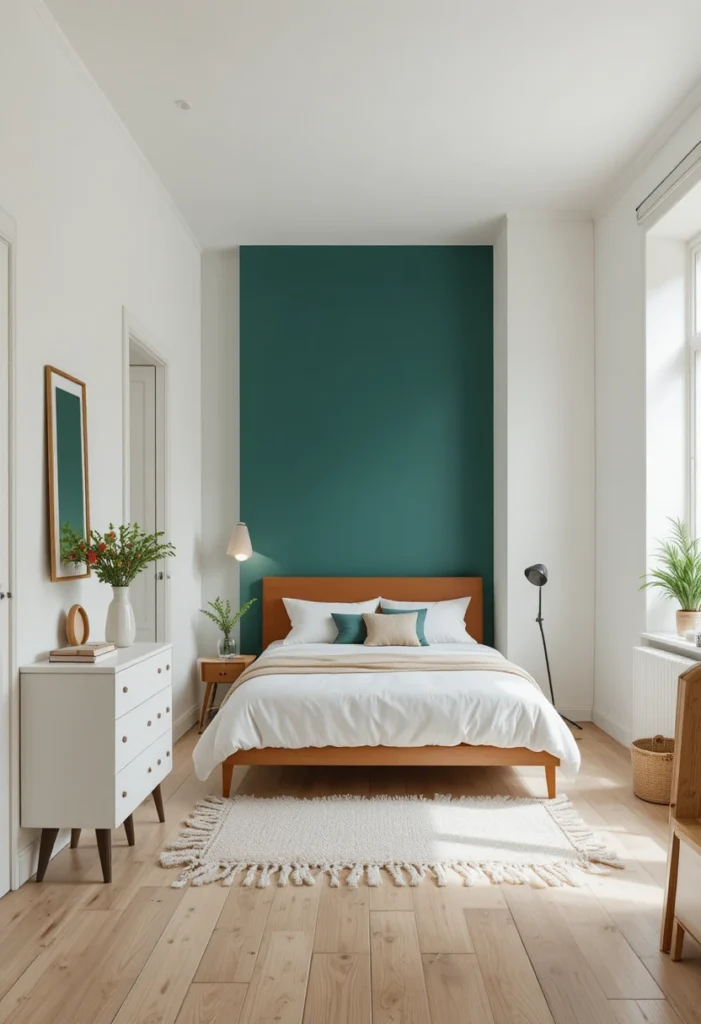 Keep Walls Light, but Don't Be Afraid of One Accent