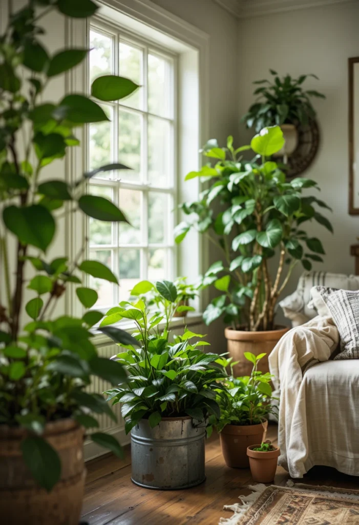 Bring the Outside In With Greenery