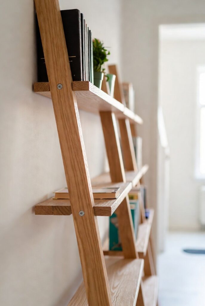 Slim Ladder Bookshelf