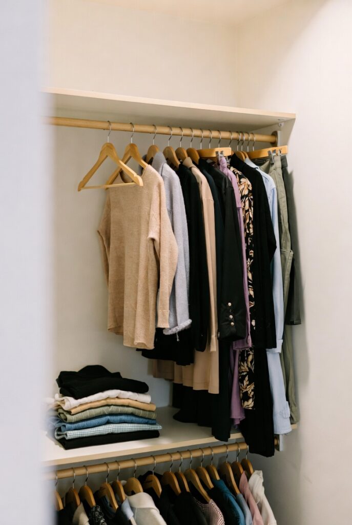 Add a Second, Lower Hanging Rod