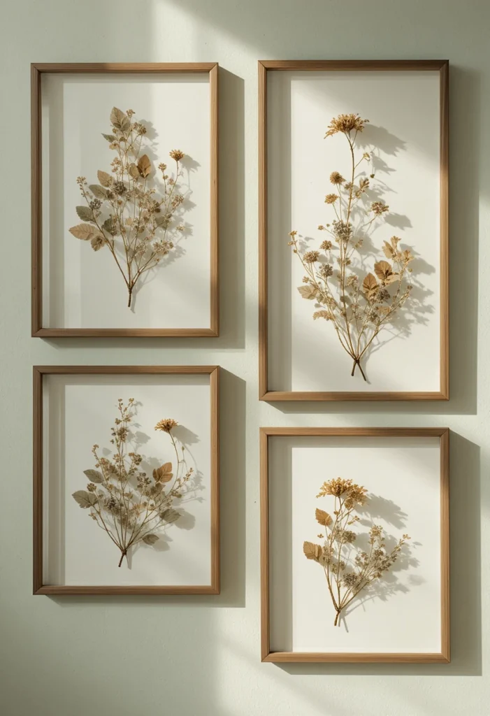 Pressed Botanical Frame Art