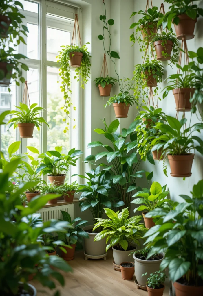 Bring in Greenery, Even Without a Yard or Balcony