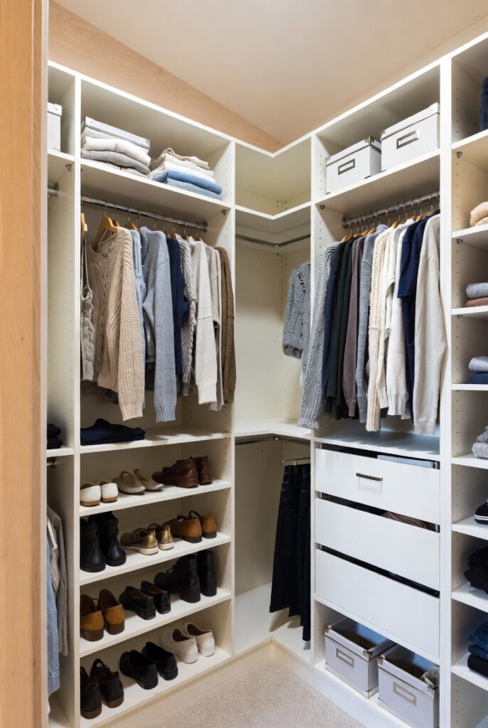 Build a Corner Shelving Tower