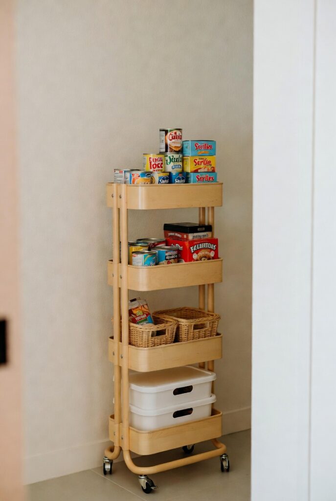 Add a Slim Rolling Cart