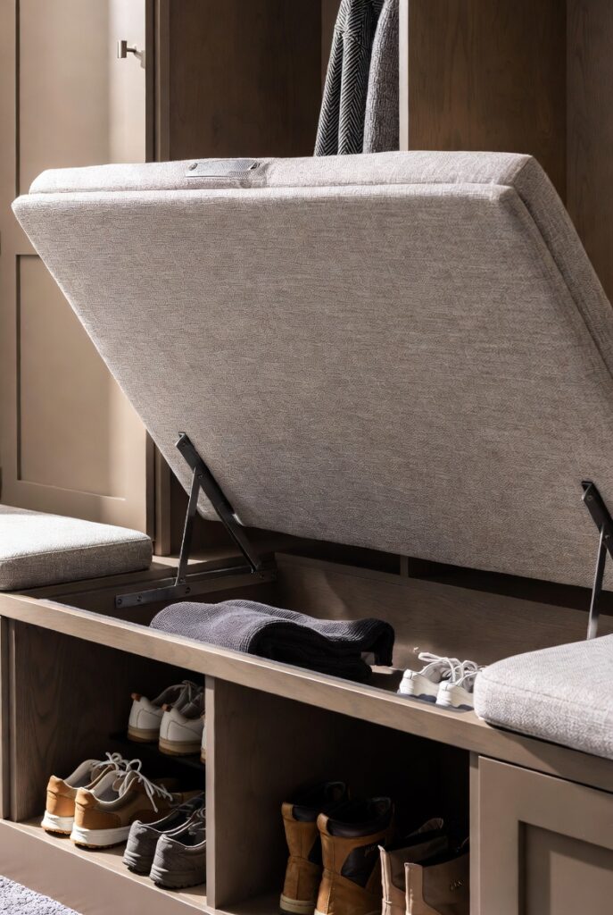 Let a Bench Double as Storage
