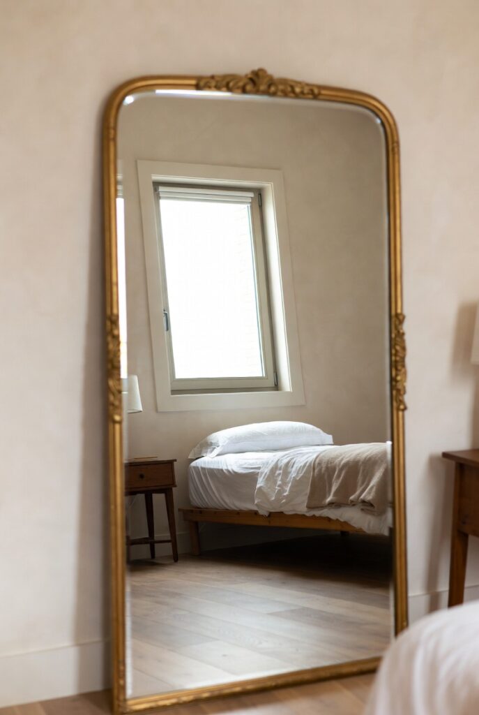 Hang an Oversized Mirror