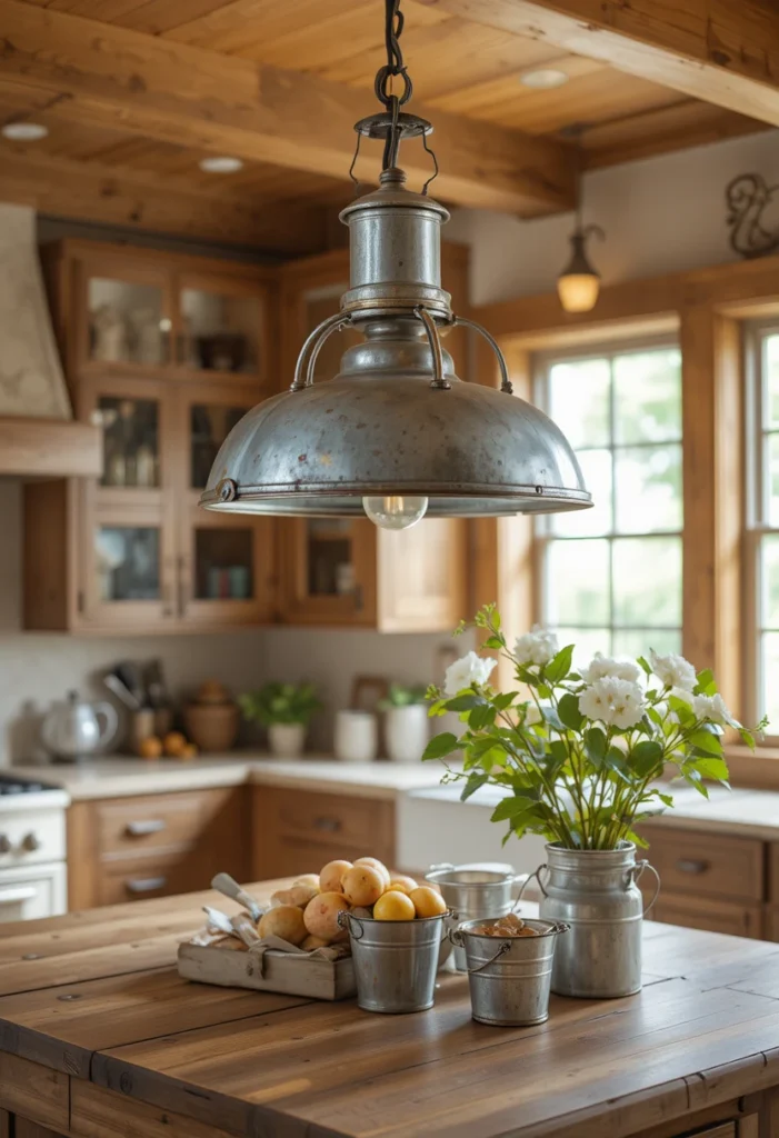 Swap in Galvanized Metal Accents