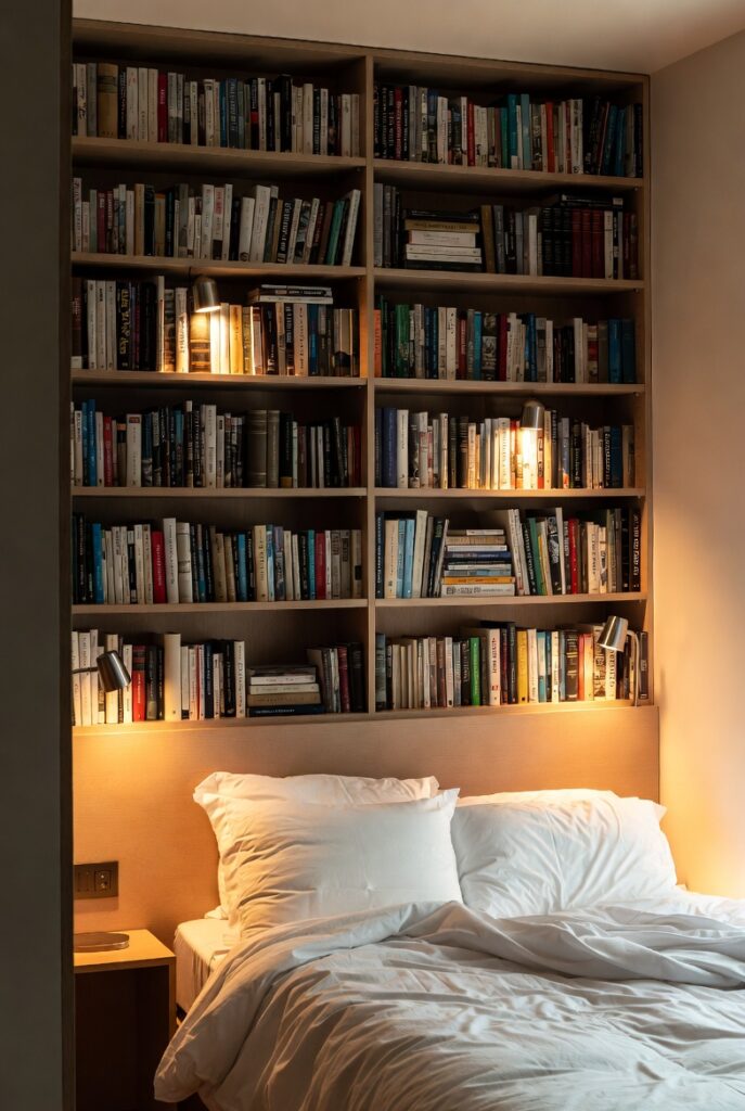 Bookshelf Headboard