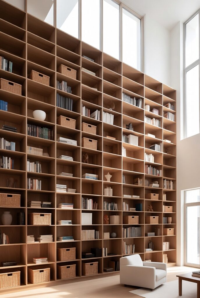Floor-to-Ceiling Shelving