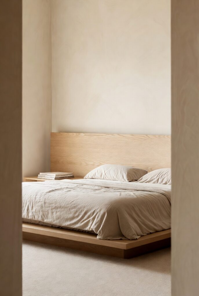 The Low-Profile Platform Bed Design