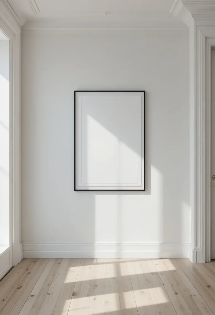 Display Art With Restraint