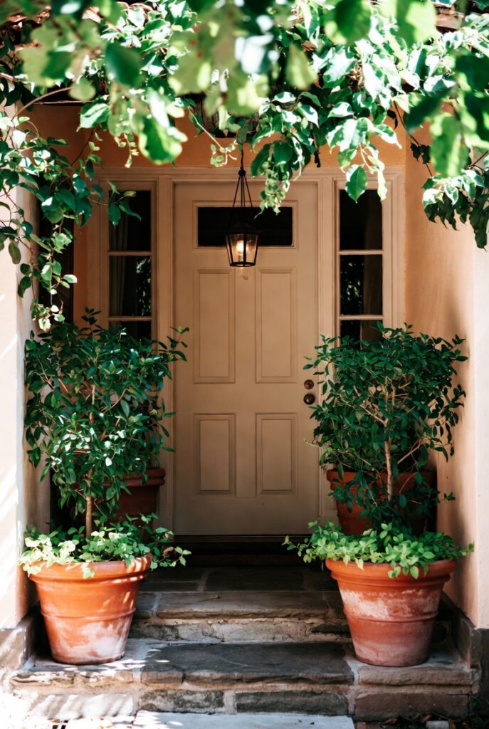 Add Symmetry With Matching Planters