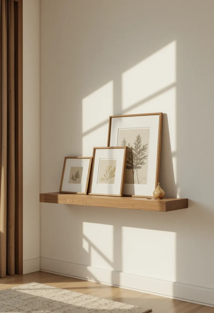 Layer and Lean Frames Instead of Hanging Them