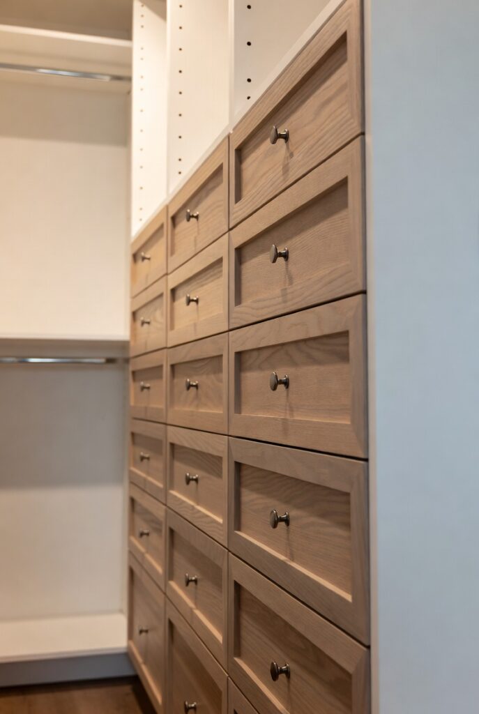 Add a Narrow Drawer Column Instead of an Island