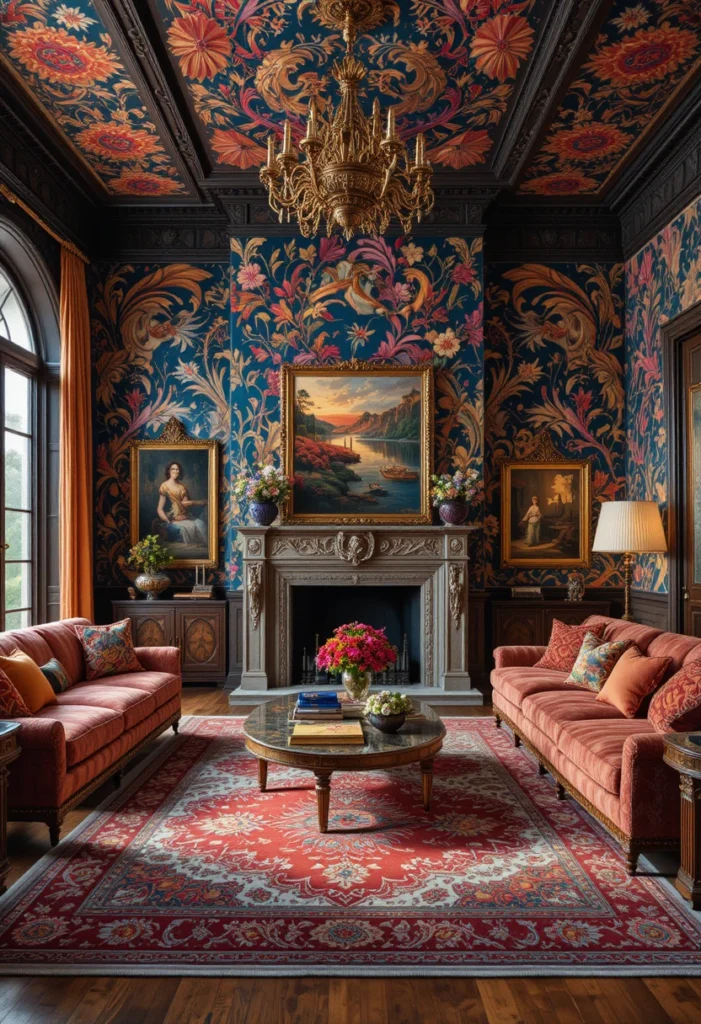  Use Wallpaper as Your Backdrop, Not an Afterthought