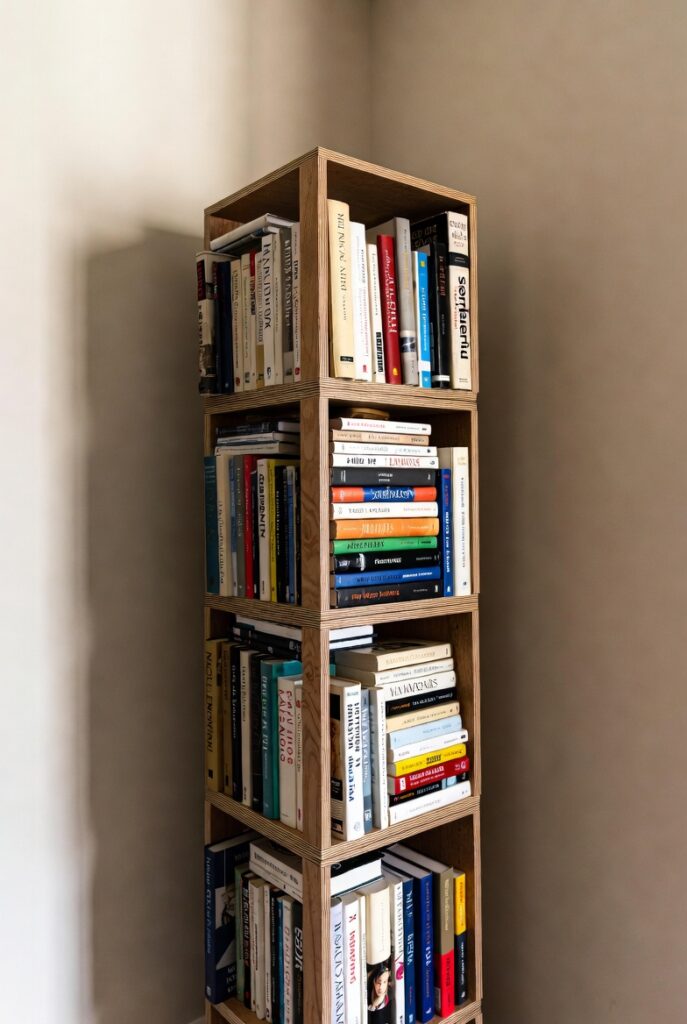 Rotating Bookshelf