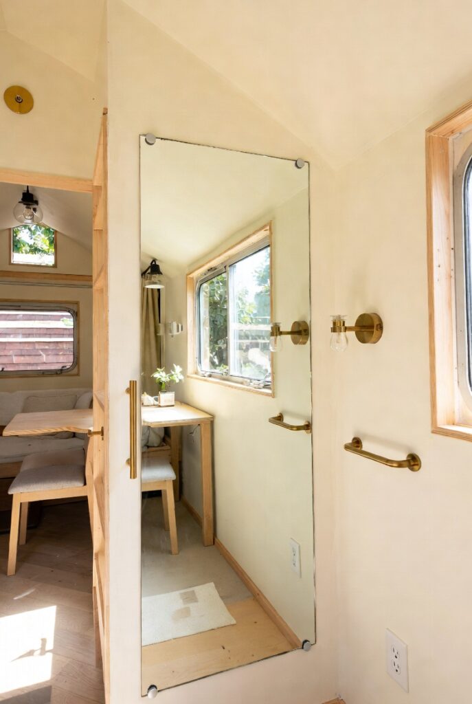 Use Mirrors to Bounce Light and Fake Extra Square Footage