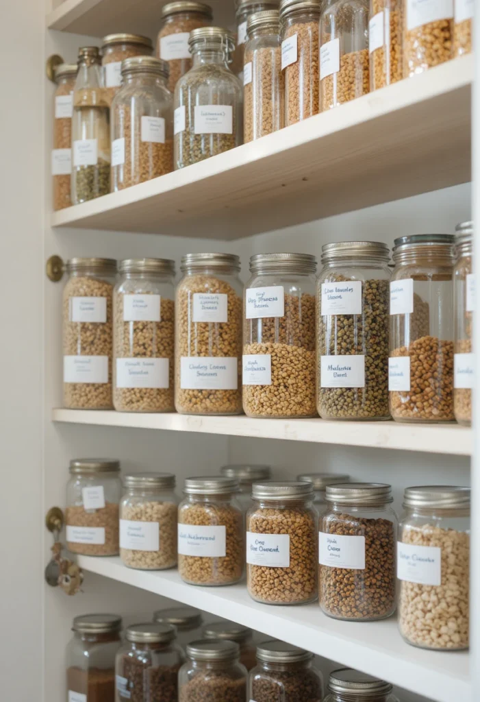 Decant Your Pantry Staples