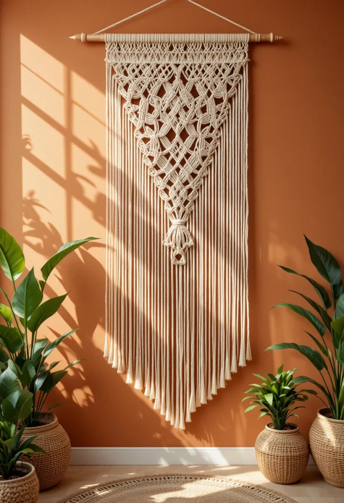 Hang a Statement Macrame Wall Piece