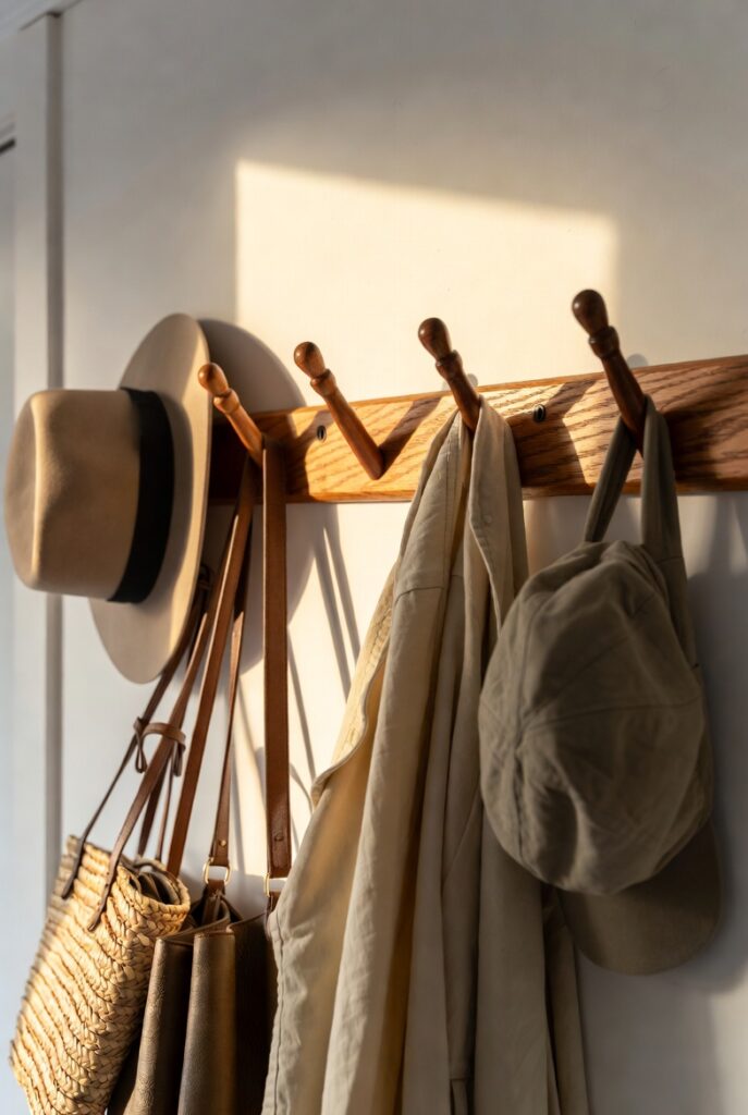 Try Shaker Pegs Instead of Traditional Hooks