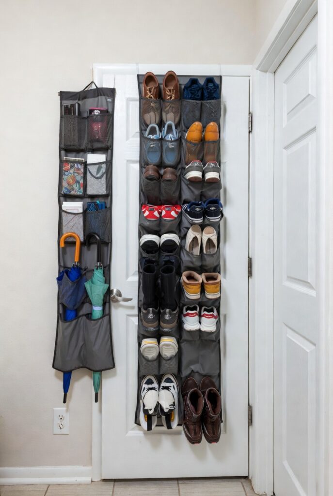Use an Over-the-Door Organizer
