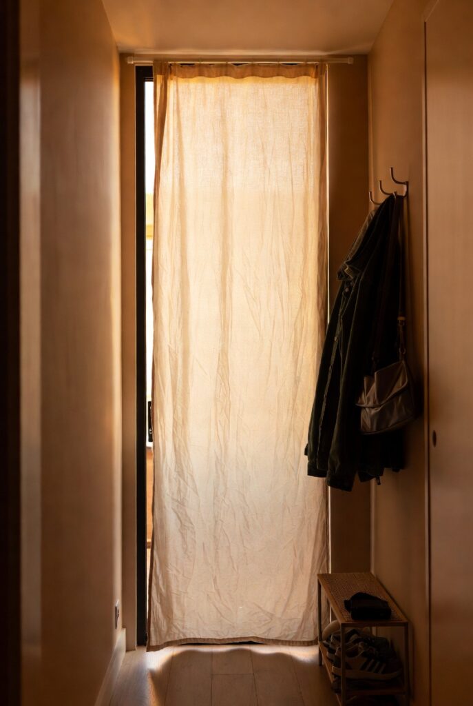 Rethink Your Entryway With a Curtain, Not a Door