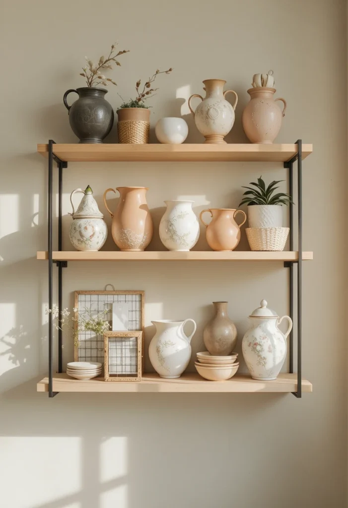 Unify Mismatched Thrift Finds With One Paint Color