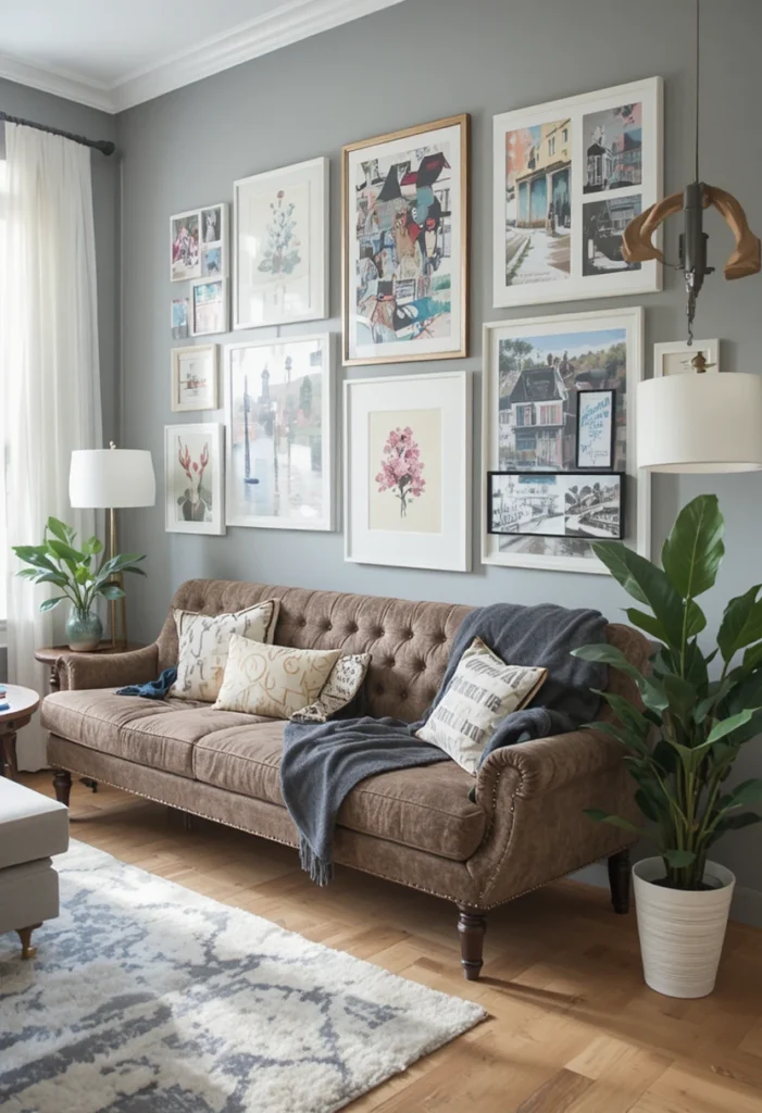 Create a Gallery Wall From What You Already Have