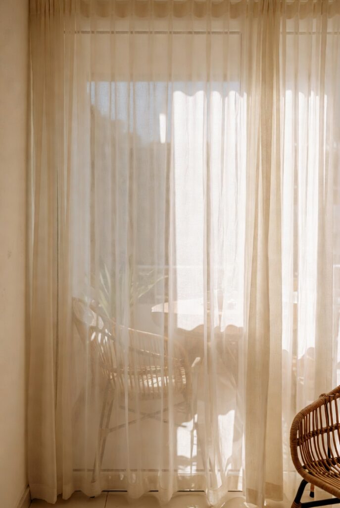 Choose Woven or Sheer Window Treatments