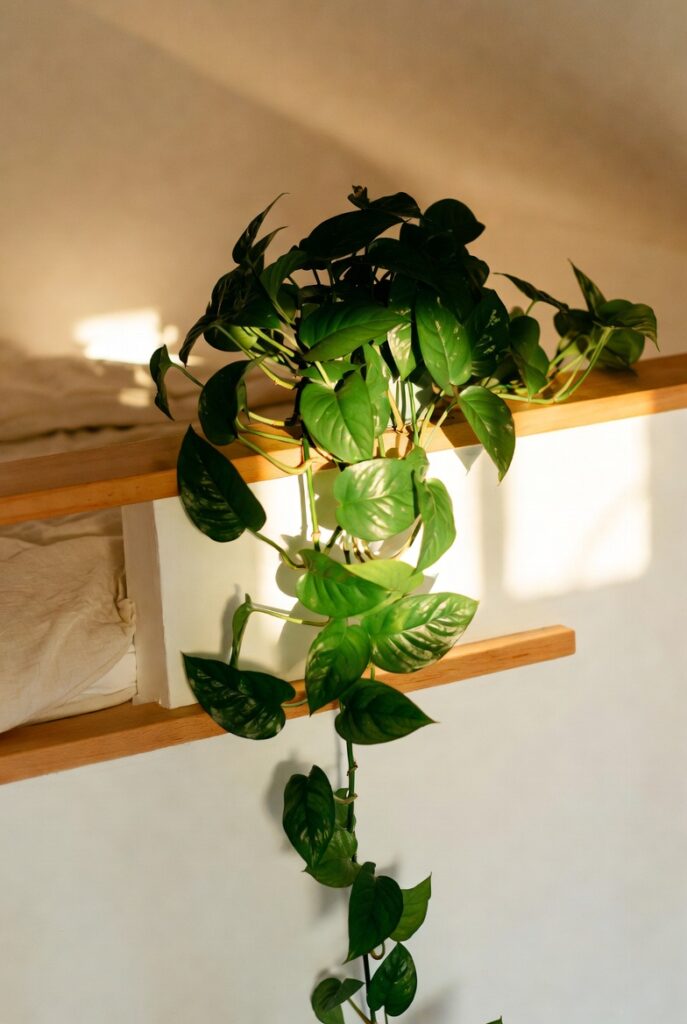 Drape a Trailing Plant Over the Rail