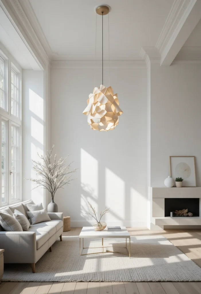 Let a Light Fixture Be the Art