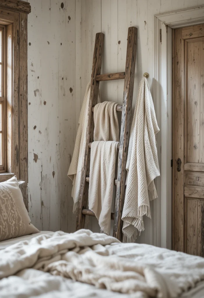 Hang a Blanket Ladder