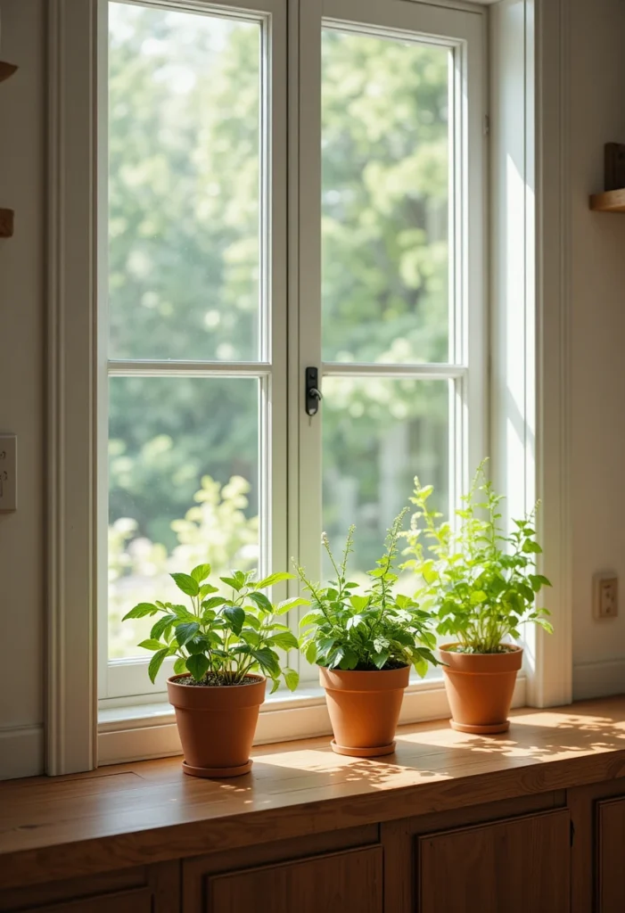  Fresh Greenery and Herb Pots