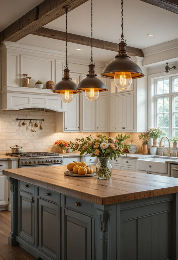 Vintage-Inspired Pendant Lighting