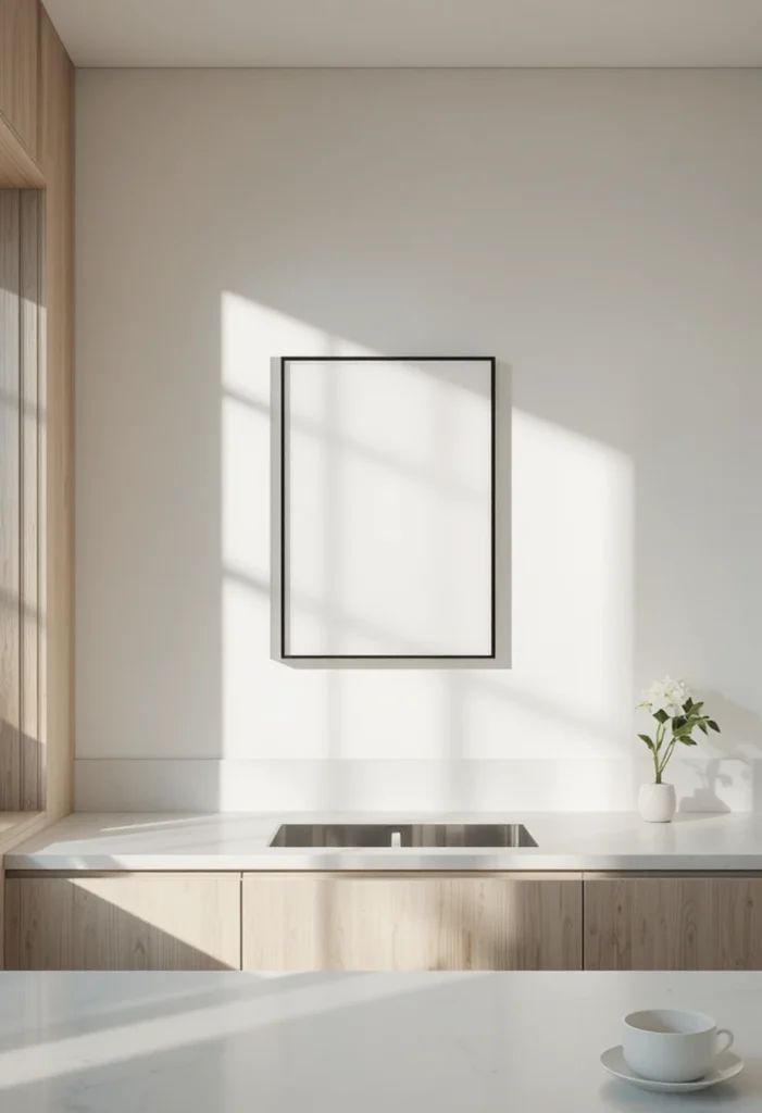 Keep Wall Art to a Single, Intentional Piece