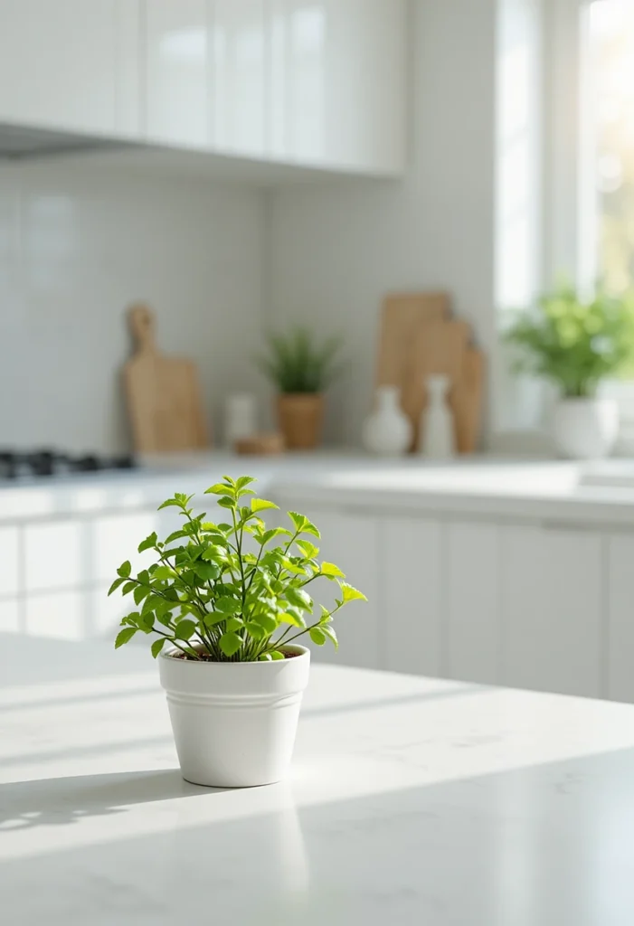  Introduce Greenery in Small, Deliberate Doses