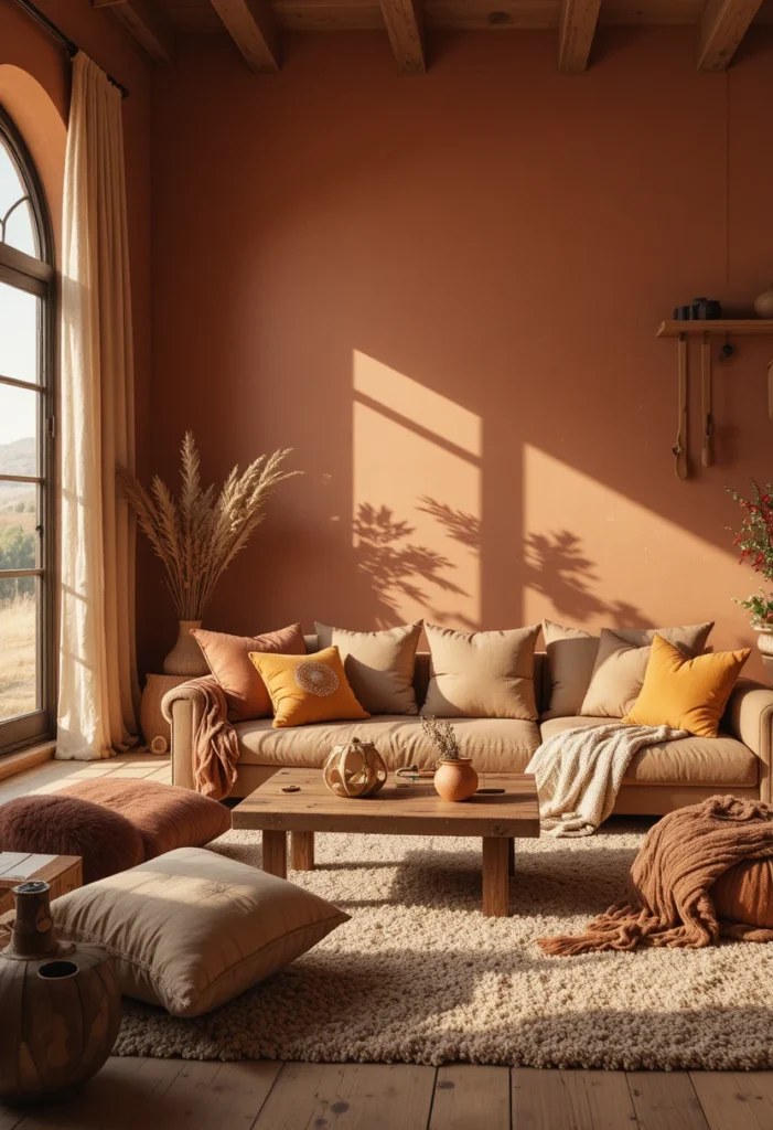 Start With a Warm, Earthy Color Palette