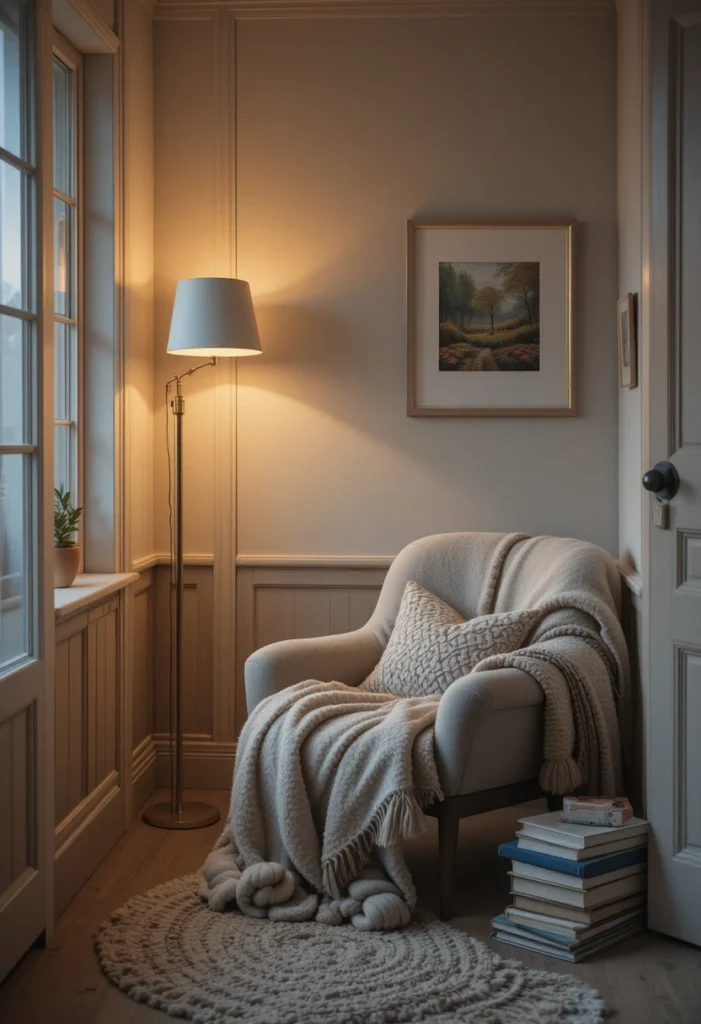 Create One Genuinely Cozy Corner