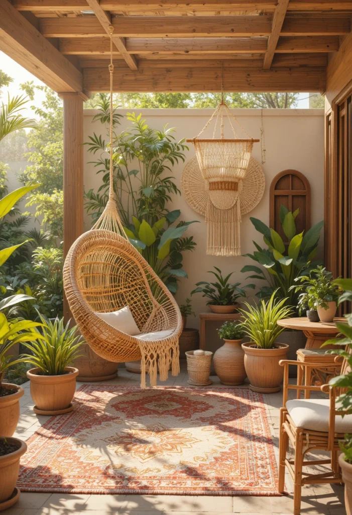 Extend the Boho Look Outdoors